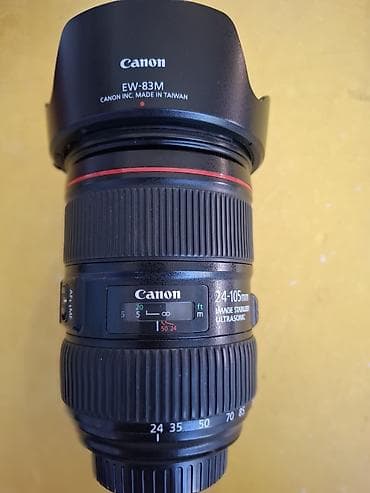 обектив кенон: Объектив Canon EF 24–105mm f/4L IS II USM в комплекте крышки и бленда — 1