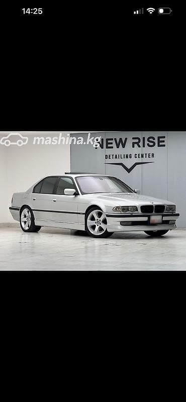 BMW 7 series: 2000 г., 4.4 л, Автомат, Бензин, Седан