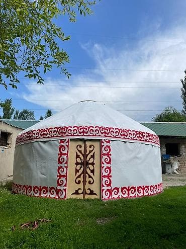 надувная палатка бишкек: Юрта (разборный комплект) - Традиционная круглая юрта с конусной — 5