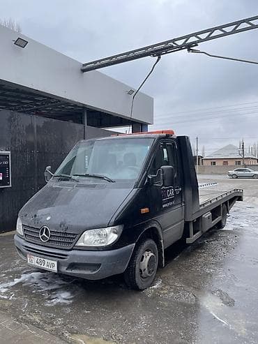 коробка на бус сапог: Эвакуатор, Mercedes-Benz, Прямая — 2