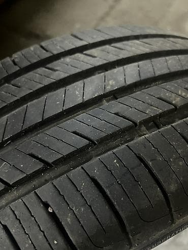 w210 55: Летняя автомобильная шина 215/55 R17. Комплект, 1 сезон откатали — 1