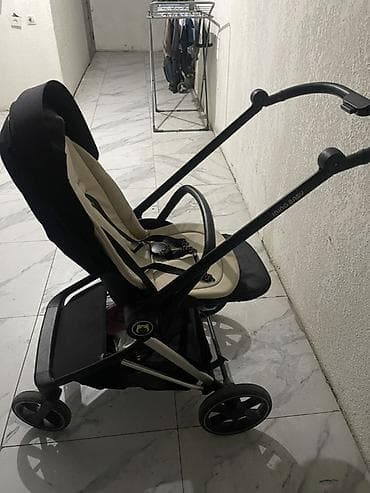 Коляскалар: Прогулочная коляска Ining Baby Козырек снимается .Состояние хорошая - — 6