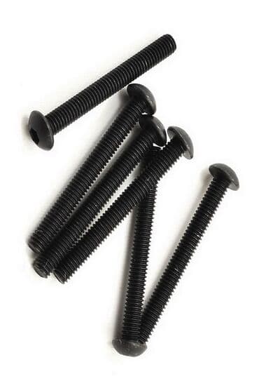 шестигранник: ВИНТ С КНОПОЧНОЙ ГОЛОВКОЙ под шестигранник M3X35ММ (10ШТ) — 2