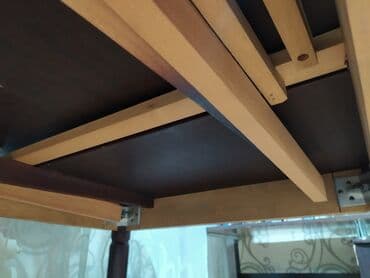 письменные столы для двоих: ✅Продаётся раздвижной стол для гостиной или столовой. ♻️Форма — 3