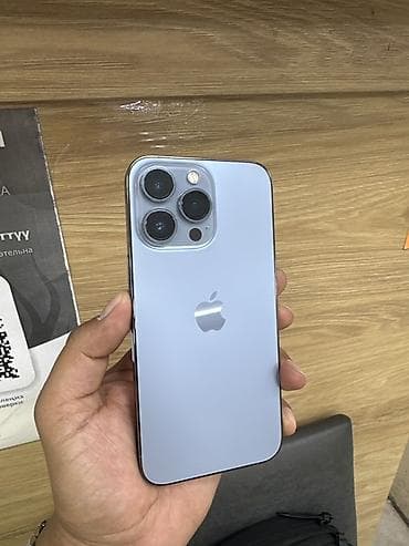 айфон ks: IPhone 13 Pro, цвет Sierra Blue - Экран 6.1", OLED Super Retina XDR — 2