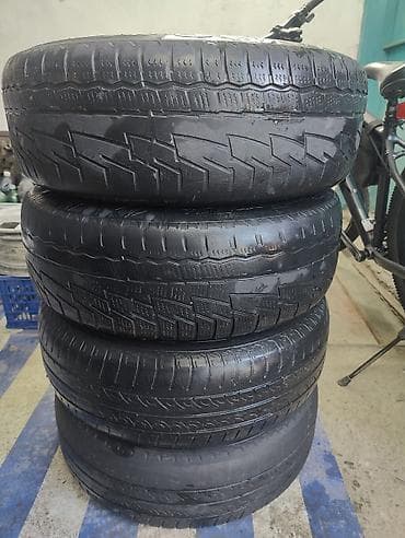 колесо бишкек: Колеса в сборе 185 / 70 / R 14, Б/у, Комплект, Легковые, Железные, отверстий - 4 — 2