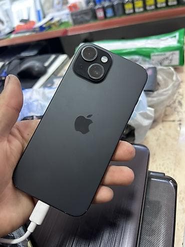 IPhone 15, 256 ГБ, Черный