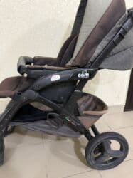 прогулочная коляска фирмы cam: Коляска, цвет - Черный, Б/у — 4
