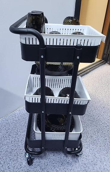 Тележка-органайзер на колесах, Новый, Железо, Платная доставка