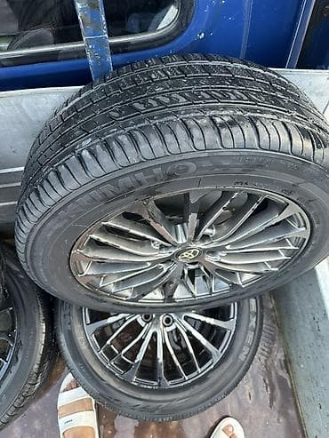 Транспорт: Колеса в сборе 215 / 55 / R 17, Лето, Б/у, Комплект, Легковые, Литые, отверстий - 5 — 6