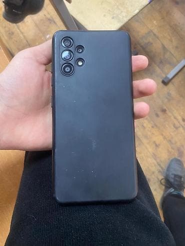 стекло бу: Samsung Galaxy A32, 128 ГБ, цвет - Черный — 9