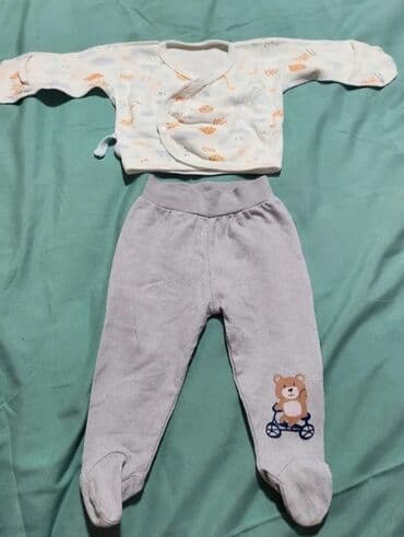 комплект для мальчика: Комплект, цвет - Голубой, Б/у — 6