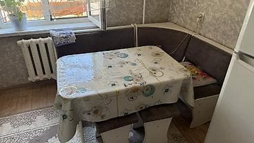 угалок куханный: Кухонный мягкий уголок, Другой материал, цвет - Серый — 1