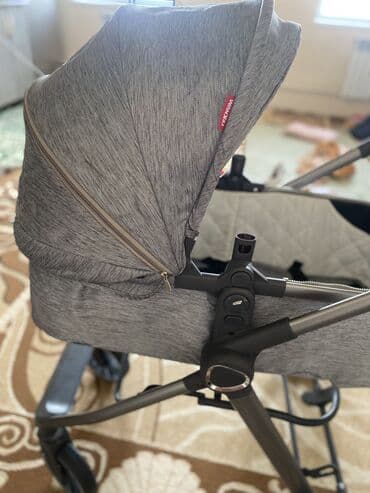 прогулочные коляски адамекс: Коляска, цвет - Серебристый — 3