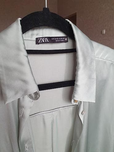 Жеке буюмдар: Блузка ZARA оригинал, размер M материал сатин. Состояние отличное пару — 5