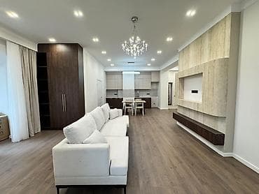 Батирлер: 2 бөлмө, 75 м², Асанбай мкр Элитка, 10 кабат, Евро оңдоо — 2