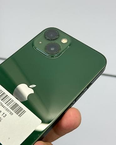 айфон 6х: IPhone 13, Б/у, 128 ГБ, Matte Midnight Green, Защитное стекло, Чехол, В рассрочку, 93 % — 3