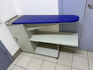 Тигүү цехтери үчүн жабдуулар: Промышленный гладильный стол с рукавной платформой. (Не рабочий — 4