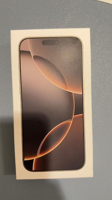fold 3: IPhone 16 Pro Max, Б/у, 256 ГБ, Desert Titanium, Зарядное устройство, Защитное стекло, Чехол, 100 % — 1