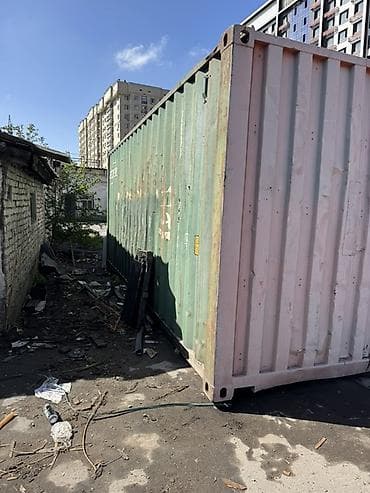 маленький контейнер: Модуль из морского контейнера с панорамным остеклением - База — 1