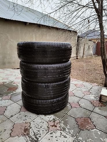 Шины: Шины 215 / 60 / R 17, Лето, Б/у, Комплект, Легковые, Япония, DUNLOP — 1
