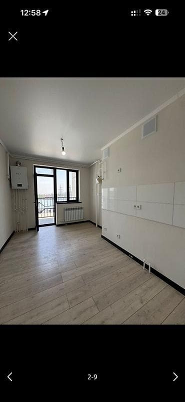 osh flat: 1 комната, 46 м², 7 этаж, Евроремонт — 5