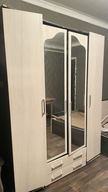 двухъярусная кровать бу бишкек: Продаю шкаф за 7 тысяч сомов, нужно поменять верхнюю и нижнюю часть — 5