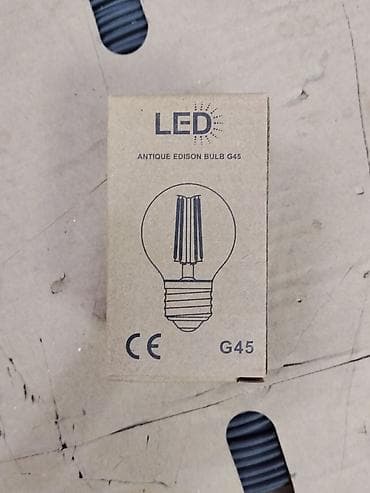 bulb: LED лампа «Antique Edison Bulb» G45 Характеристики: - Тип — 1