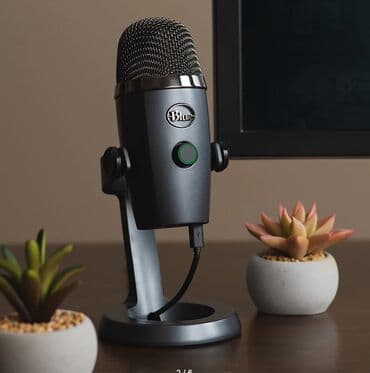 той калонка: Blue yeti nano shadow grey конденсаторный usb-микрофон премиум-класса — 2
