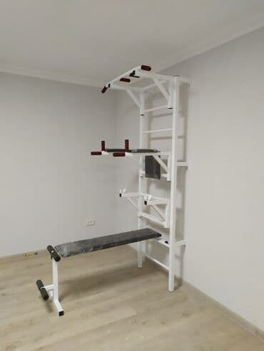 турник домашний настенный: Шведская стенка. Крепление к стене. Полная комплектация — 1