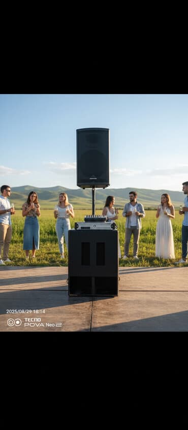 Комплект звукового оборудования для мероприятий нч 18, сч 15, вч 1 в