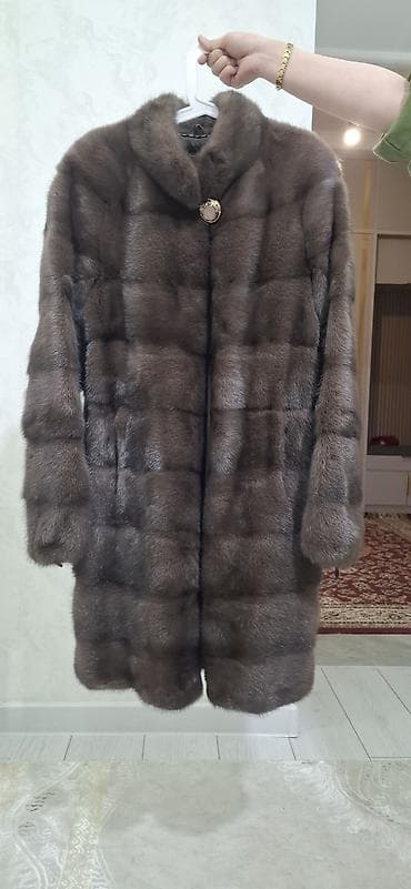 second hend: Шуба, Норка, По колено, M — 4