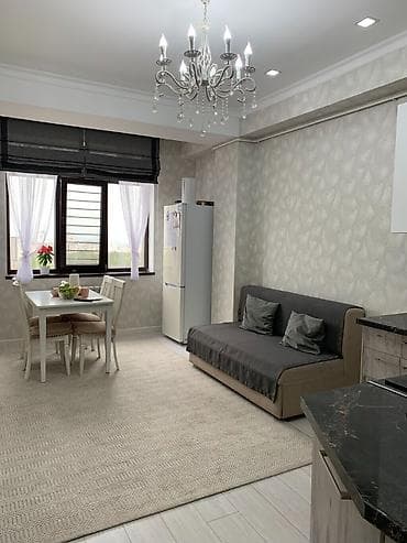 2 комнаты, 50 м², 5 мкр Элитка, 10 этаж, Евроремонт