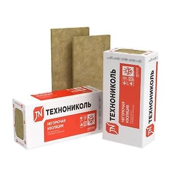 каменая вата: ТехноНИКОЛЬ — негорючая тепло- и звукоизоляция из каменной минваты в — 1