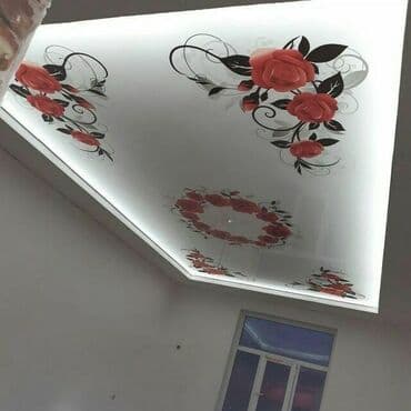 потолок гипсокартон: Натяжной потолок 3D потолки, Глянцевое, Матовое — 5