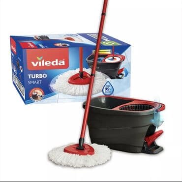 Акция❗️❗️❗️ 3500 Швабра Vileda Turbo Smart Производство Италия ✅