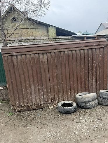 Уход и хранение одежды: Металлические ворота распашные - Материал: стальной лист с — 2