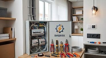 white box: Электромонтажные работы «Бишкек» Профессиональные услуги для — 3