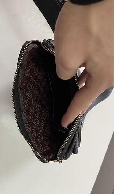 сумки шопперы оптом: Сумка через плечо BUTUN, черная - Формат: компактная вертикальная — 2