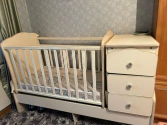 кровать трансформер: Детская кровать трансформер, Другой тип, цвет - Бежевый — 6