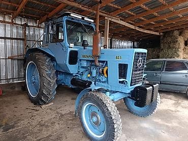 broomer бокс: Пресс-подборщик Киргизстан-2 + трактор (на фото – техника — 5