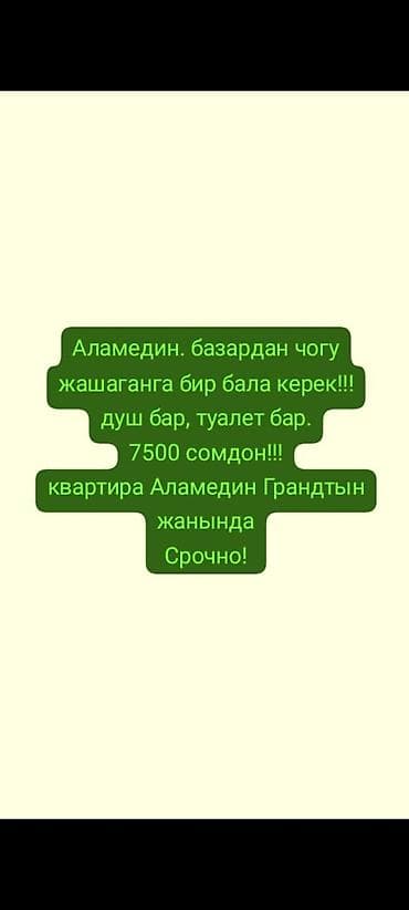 подселение для парня: Сдается место для совместного проживания рядом с рынком Аламедин — 1