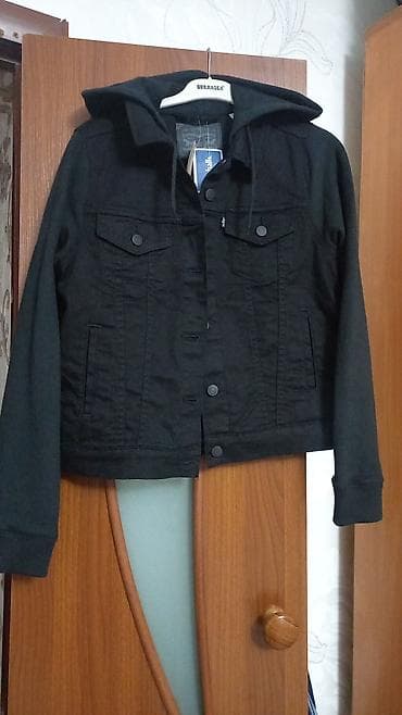 Джинсовая куртка, Классическая модель, С капюшоном, M