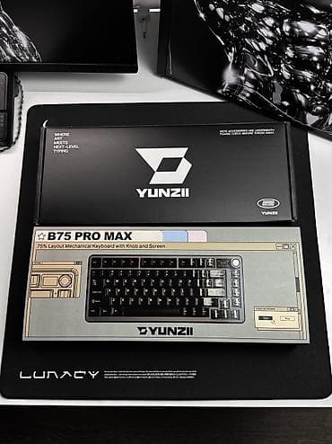 pro m1: Клавиатура, Yunzii, Механическая, Bluetooth, Проводное подключение, Размер: 75% — 3