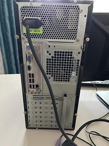 системный блок клавиатура мышь: Компьютер, Для несложных задач, Б/у, HDD + SSD — 3