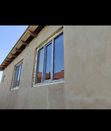 бу пластик айнектер: Буюртмага пластик терезе, Терезе түрү: Стандарттык, Акы төлөнүүчү орнотуу, Бөлүп төлөө жок — 1