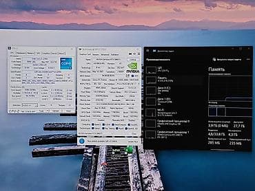 планшеь: Компьютер, ядер - 6, ОЗУ 32 ГБ, Игровой, Б/у, Intel Core i5, NVIDIA GeForce RTX 3060 TI, NVMe — 4