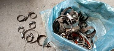 купить дом в новопавловке: Продаю! щеколды СССР насос для сада, хомуты Европа (3кг) — 10