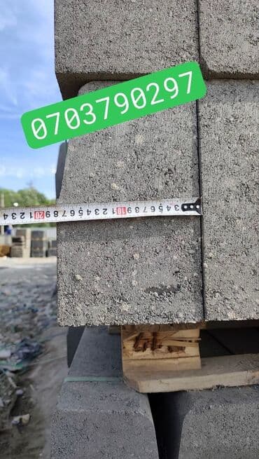 жби забор: Дорожный бордюр, Прессованный, ЖБИ (Железобетонный), Новый — 5