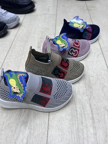 женские кроссы: Детские кроссовки-слипоны Comfort ОПТОМ 5 шт - Легкие и гибкие, на — 3